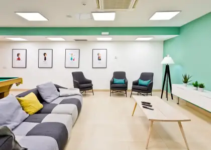 Habitación en un piso compartido de 1 dormitorio en alquiler en Ensanche-Zabalgunea. en Pamplona